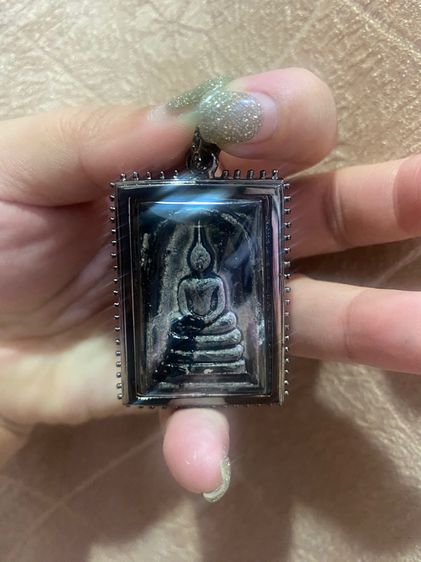 สมเด็จเพชรดำหลังรูปถ่าย หลวงพ่อผิน วัดโคกสว่าง รูปที่ 7