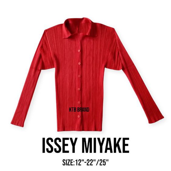 เสื้อissey miyake pleats pleaseแท้ (มีหลายแบบ) รูปที่ 4