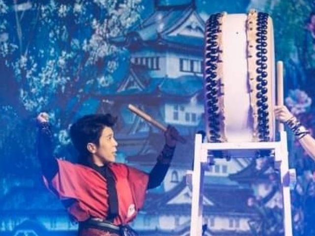 การแสดงตีกลอง การแสดงญี่ปุ่น ตีกลองญี่ปุ่น รูปที่ 9