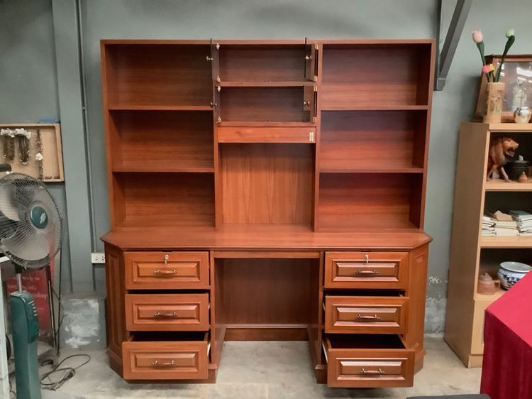 ตู้โชว์ไม้สัก2 รูปที่ 2