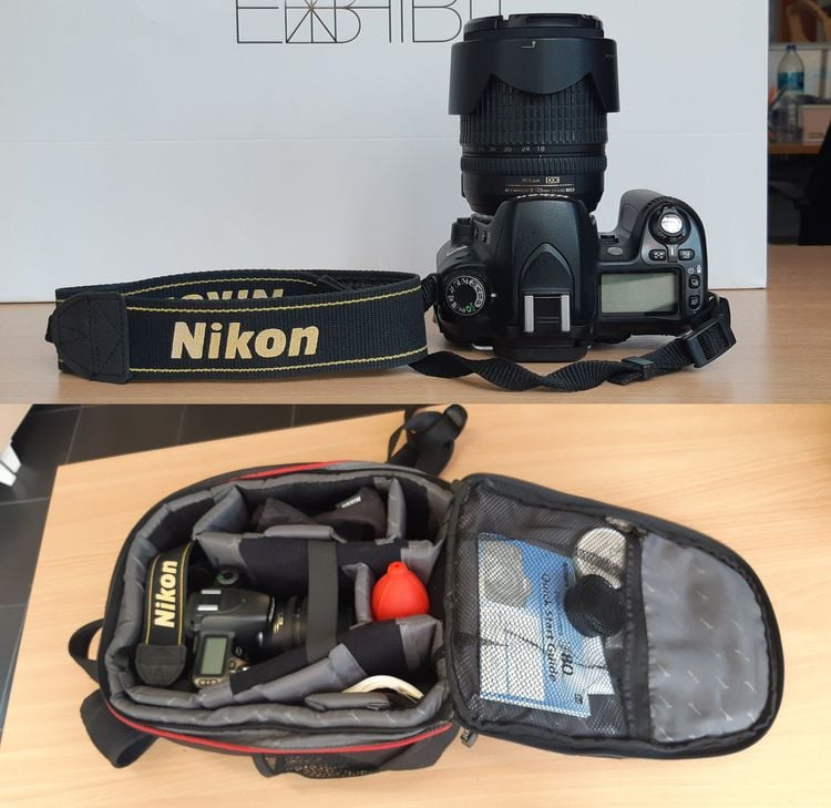 ขายกล้อง NIKON D80 มือสอง พร้อมเลนส์  AF-S 18-135 DX G ED