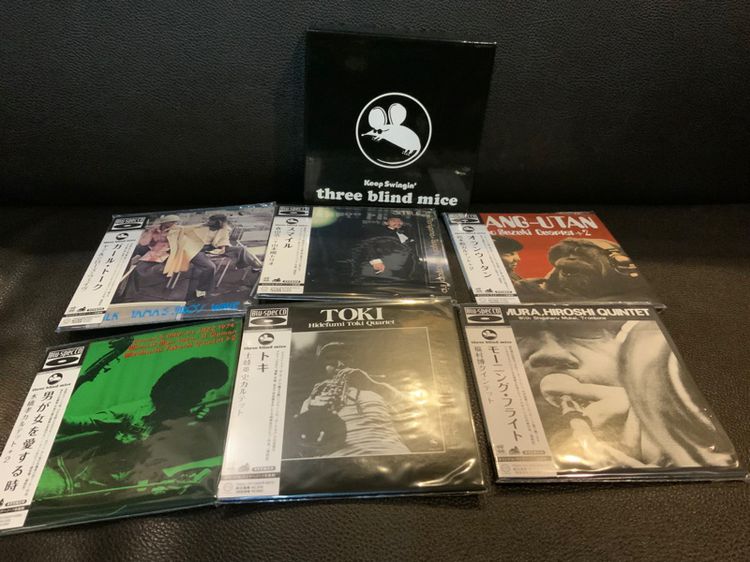แผ่นซีดีแผ่นซีลของใหม่ Very Rare Three Blind Mice Keep Swingin’ BLUE-SPEC CD 6 แผ่น Japan ส่งฟรี รูปที่ 2