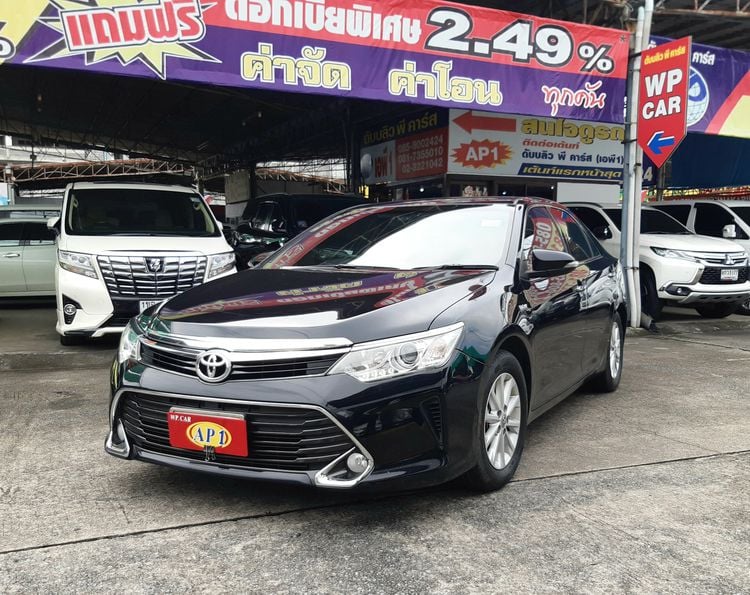 Toyota Camry 2018 2.0 G Sedan เบนซิน เกียร์อัตโนมัติ ดำ