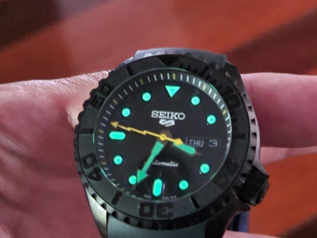 Seiko Modify Yacht Master Bumble Bee NH36A รูปที่ 14