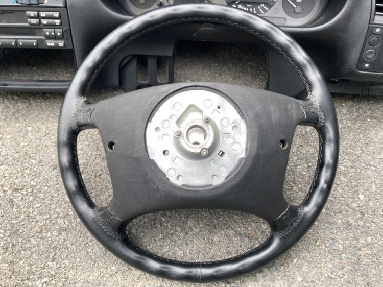 อะไหล่ BMW E36 คอนโซลหน้า Airbag เรือนไมล์ ช่องแอร์ วิทยุ สวิตไฟหน้า , (พวงมาลัย ใส่ E36 E34 318i 325i 323i 520i 525i 318is 320is รูปที่ 12
