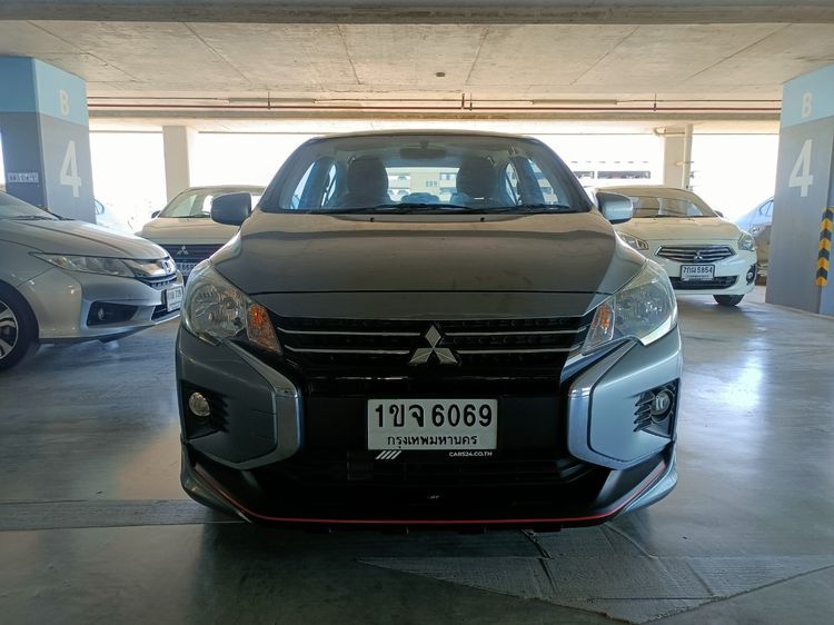 Mitsubishi Attrage 2020 1.2 GLX Sedan เบนซิน ไม่ติดแก๊ส เกียร์อัตโนมัติ เทา