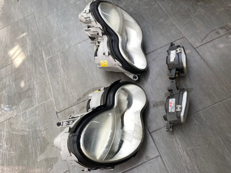 ไฟหน้า สปอร์ตไลท์ Benz W203 ใส่ได้กับ C180 C200 Kompressor ไฟเลี้ยวกระจกข้าง รูปที่ 3