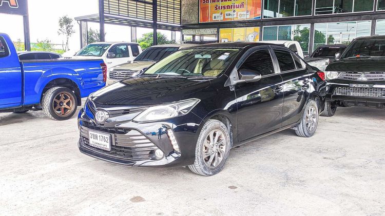 Toyota Vios 2017 1.5 G Sedan เบนซิน ไม่ติดแก๊ส เกียร์อัตโนมัติ ดำ รูปที่ 1