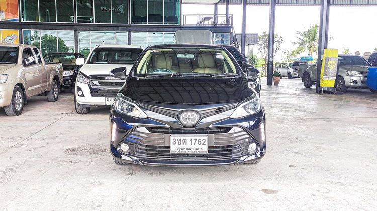 Toyota Vios 2017 1.5 G Sedan เบนซิน ไม่ติดแก๊ส เกียร์อัตโนมัติ ดำ รูปที่ 3