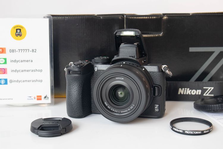 Nikon Z50+Lens DX 16-50 mm เครื่องศูนย์ สภาพสวย ใช้น้อย