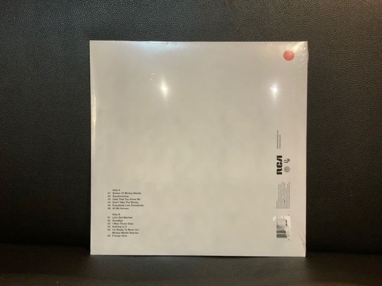ขายแผ่นเสียงแผ่นใหม่ซีล หายาก  Bleachers Gone Now Limited Edition White  Red Marble LP records SS sealed ส่งฟรี รูปที่ 3