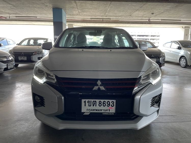 Mitsubishi Attrage 2020 1.2 GLS Limited Sedan เบนซิน ไม่ติดแก๊ส เกียร์อัตโนมัติ ขาว