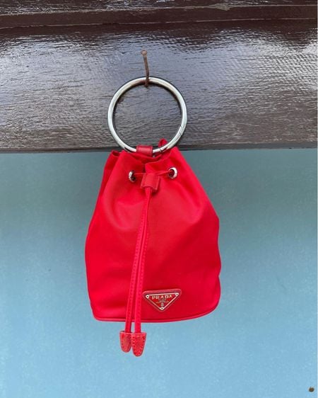 อื่นๆ อื่นๆ ไม่ระบุ แดง prada handbag red nylon