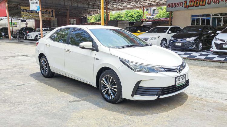 Toyota Altis 2018 1.6 G Sedan เบนซิน เกียร์อัตโนมัติ ขาว รูปที่ 2