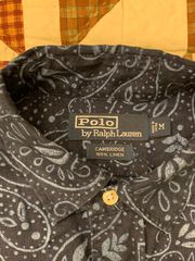 Ralph Lauren linen pullover shirt -0