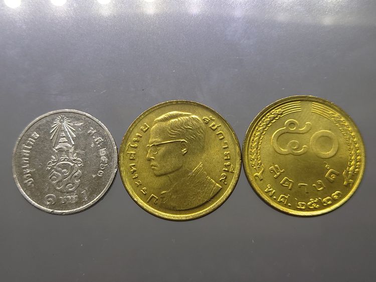 เหรียญยกถุง 200 เหรียญ เหรียญ 50 สตางค์ รุ่นเก่า หลังรวงข้าว พ.ศ.2523 ไม่ผ่านใช้ รูปที่ 5