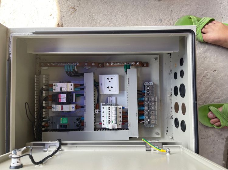 ตู้ไฟฟ้า Asefa MDB นอกอาคาร พร้อมอุปกรณ์ รูปที่ 4