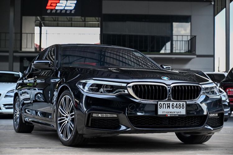 BMW Series 5 2019 530e Sedan ไฟฟ้า ไม่ติดแก๊ส เกียร์อัตโนมัติ ดำ
