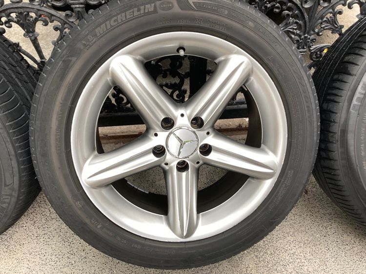 ล้อรถสปอร์ต Benz SL R230 17 นิ้ว 5 รู 112 ใส่Benz R129 W203 W211 W204 W212 W208 W209 W207 R170 R171 R172 รูปที่ 11