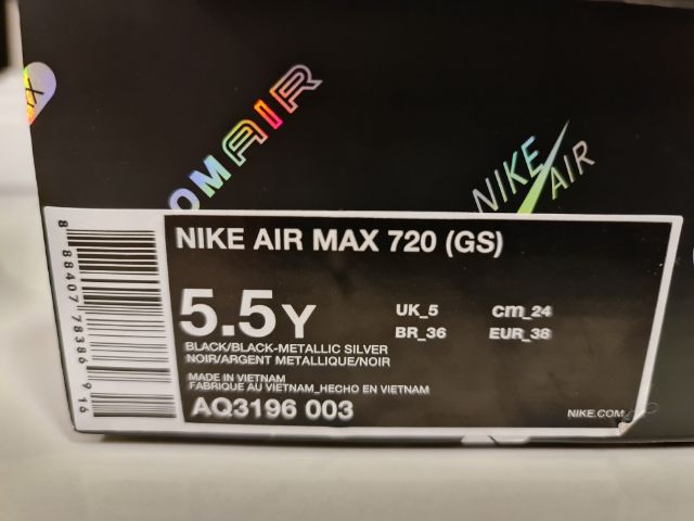 รองเท้า Nike Air Max 720(GS) รูปที่ 2