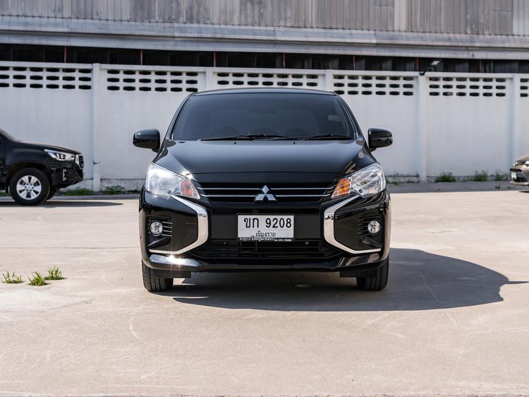 Mitsubishi Attrage 2020 1.2 GLX Sedan เบนซิน ไม่ติดแก๊ส เกียร์อัตโนมัติ ดำ