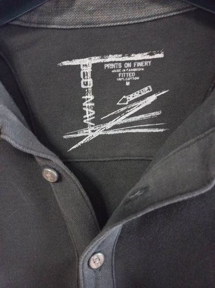 📌เสื้อคอปกPRINTS ON FINERY เสื้อเก่าในตำนาน รูปที่ 4