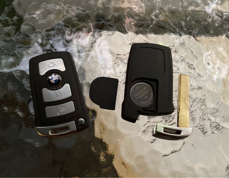 กรอบกุญแจ BMW แบตรีโมท รุ่นKeyless 3 ปุ่ม E90 E92 E93 E60 E53 E70 E83 E84 E89 4 ปุ่ม E65 E66 Series7 730Li 740Li 750Li รูปที่ 14