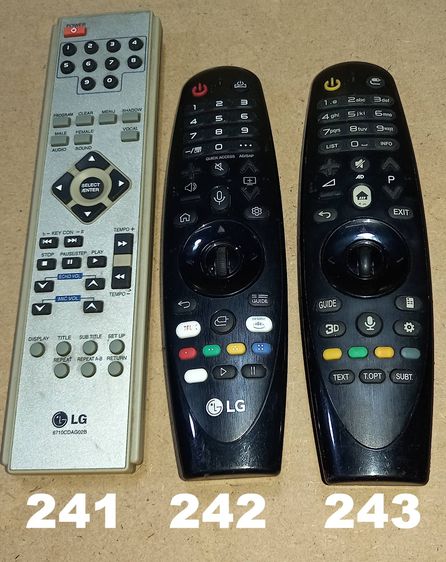 LG REMOTE (202-289) รีโมท แอลจี เครื่องเสียง DVD VCD CD TAPE VDO LASER DISC BLU RAY TV AKB74815371 6711R1P076B AKB33659510 AN 5P700 ZIGZAG รูปที่ 10
