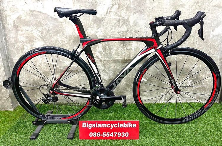 🚚ส่งฟรี🚚 ขาย-แลก-เทริน์ จักรยาน เสือหมอบ เฟรมCarbon Java Feroce ชุดเกียร์Shimano 105 กรุ๊ปเซ็ต 