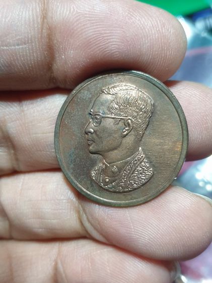 เหรียญคุ้มเกล้า เนื้อนวะ พิมพ์ใหญ่ ปี22 (บล็อกนิยม 2ขีด) สภาพสวยๆหายากสุดๆๆในเนื้อนวะ รูปที่ 5