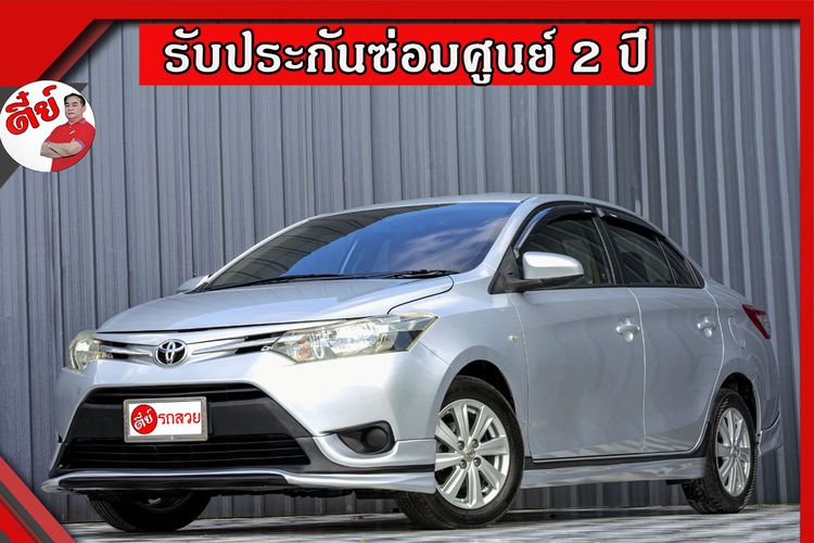 Toyota Vios 2013 1.5 E Sedan เบนซิน ไม่ติดแก๊ส เกียร์อัตโนมัติ เทา