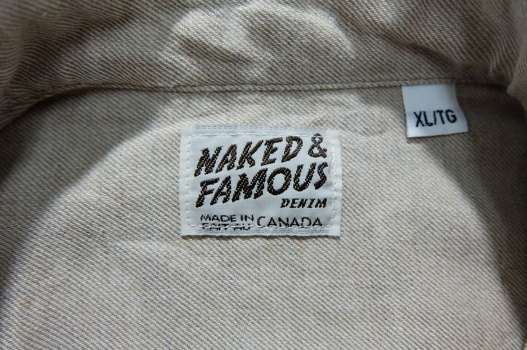 เสื้อเชิ๊ต NAKED and FAMOUS (Made in CANADA)