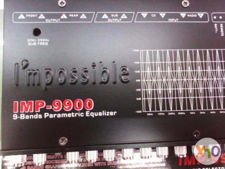 ปรีแอมปจำนวน์9band ยี่ห้อimpossible เสียงดีสุดๆ รูปที่ 3