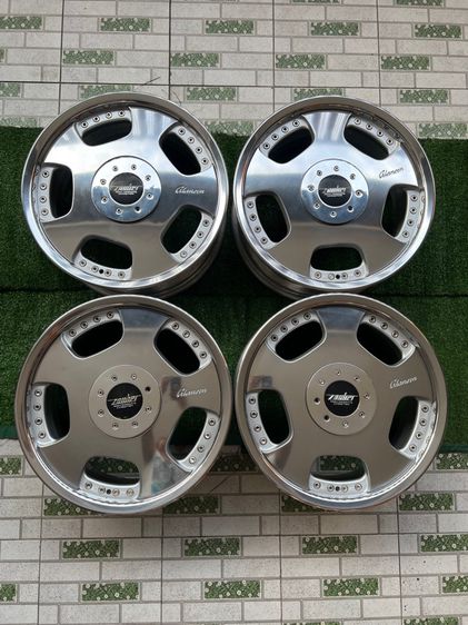 ล้อแท้ญี่ปุ่น Vip ปัดเงาใหม่ ขอบ17 ล้อ8นิ้ว 5รู114 4รู114 สวยทุกวง ชุดละ13900  รูปที่ 17