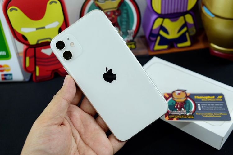 iPhone iPhone 11 64 GB 11 64GB สีขาว 🤍สวยไม่มีบุบหล่น ครบกล่อง เครื่องศูนย์TH