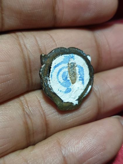 เหรียญหล่อหน้ากากเสือ พ่อหลวงล้าน เขมจิตฺโต วัดเกษมบำรุง(วัดขนาย) ต.บางงอน อ.พุนพิน จ.สุราษฏร์ธานี "หลังติดข้าวสารหินปี51หายาก รูปที่ 8