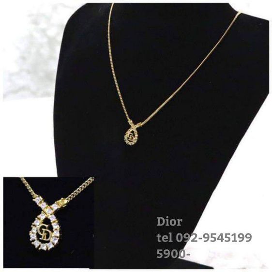 สร้อยDior Givenchy Moschino รับประกันของแท้ รูปที่ 3