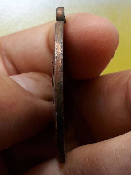 เหรียญกลมหลวงปู่เม่ง วัดบางสะแกใน เนื้อทองแดง รูปที่ 3