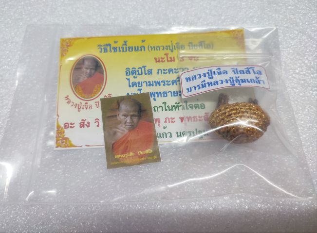 เบี้ยแก้ หลวงปู่เจือ วัดกลางบางแก้ว ปี 48 รูปที่ 8