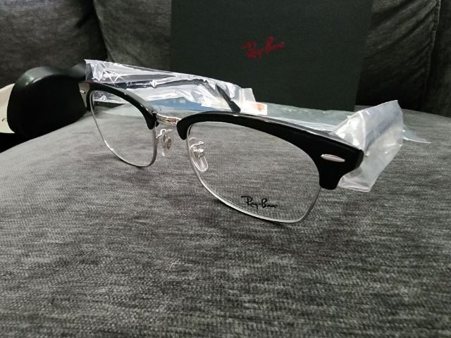 แว่นตา RayBan รุ่น CLUBMASTER SQUARE ของแท้ ของใหม่ รูปที่ 1