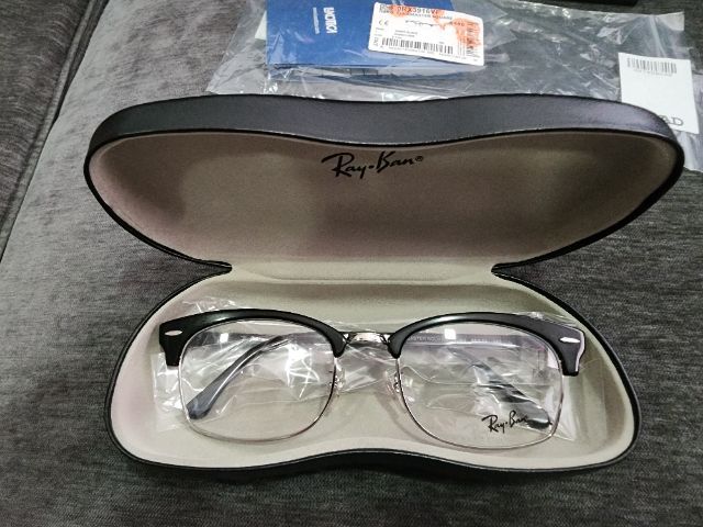 แว่นตา RayBan รุ่น CLUBMASTER SQUARE ของแท้ ของใหม่ รูปที่ 3