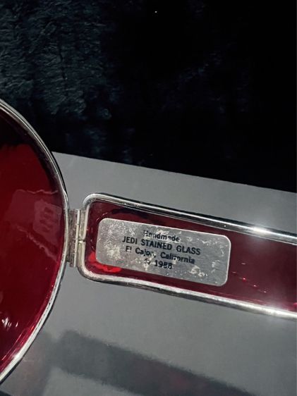 Handmade JEDI STAINED GLASS California 1988   รูปที่ 5