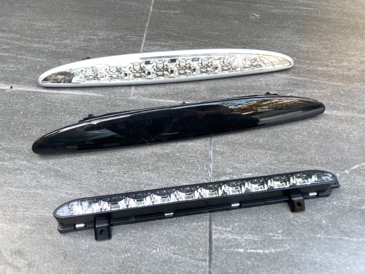 ไฟตัดหมอก ไฟเบรก ไฟหลังคา MINI R50 R53 R56 R57 R60 ไฟLEDสีแดง โคมไฟสีSmoke ติดหลังคา