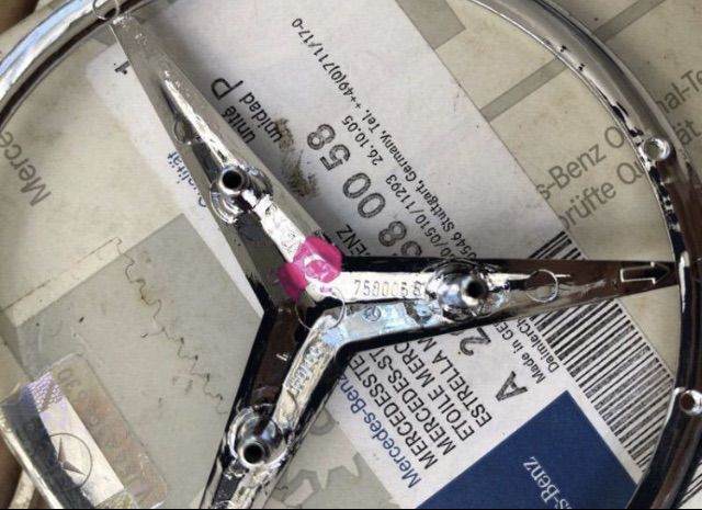 เบาะหนัง Benz 190E W201 หน้าหลัง หม้อพักน้ำ หม้อน้ำ ของแท้ มือสอง , โลโก้ Benz ติดฝาท้าย รูปที่ 15