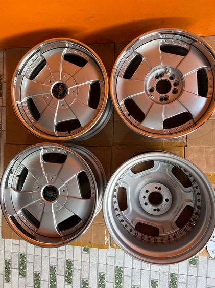 ล้อแท้3ชิ้น farbulous ญี่ปุ่นvip ขอบ18 ล้อ5รู114 ล้อ4รู114 หน้า8.5หลัง9.5 สวยทุกวง ชุดละ18900 รูปที่ 12