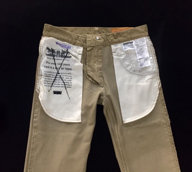 LEVI'S 511 Jeans กางเกงยีนส์ทรงสลิม เอวต่ำ แบรนด์ LEVI'S ของแท้ ใหม่มือ 1 ซื้อมาจากอเมริกา, For Lady เอว 28" สะโพก 35" ยาว 37" ไม่มีตำหนิใดๆ รูปที่ 9