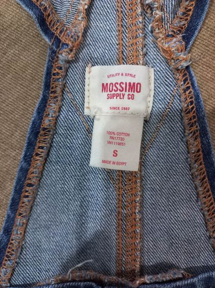 🌈👖เอี๊ยมยีนส์แบรนด์แท้ MOSSIMO แท้💯 👉แบรนด์ดัง🌈 รูปที่ 5