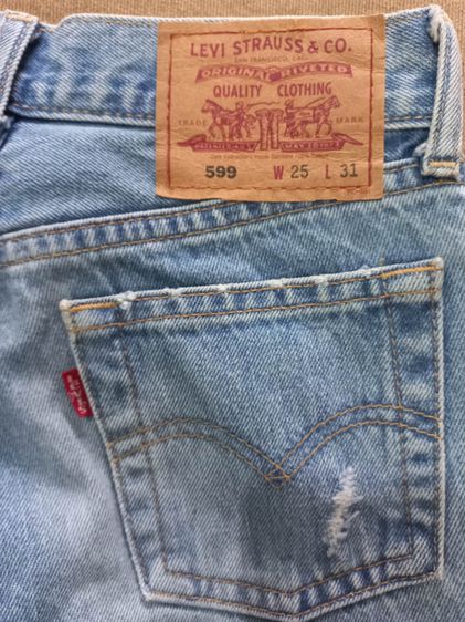 🌈👖กางเกงยีนส์ Levi’s®(ลีวายส์)599 แท้💯👉แบรนด์ดัง🌈 รูปที่ 9