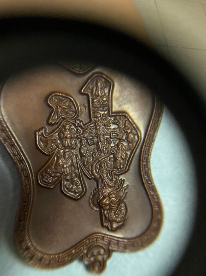 เหรียญพัดจีน อ.อิฐ วัดจุฬามณี ปี 2545 เนื้อทองแดงมันปูสวยๆ รูปที่ 8