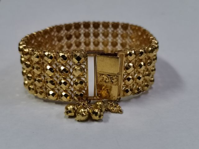 (บ.382) สร้อยเเขนทองงานเก่า ห้างทองฮั่วเซ่งเฮง รูปที่ 8